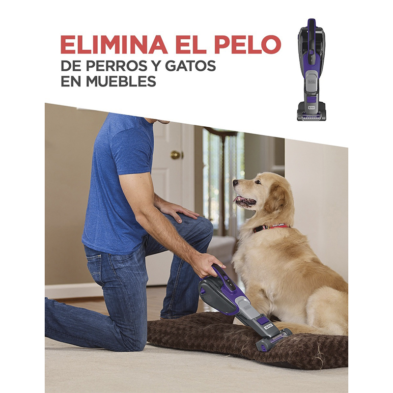Aspiradora de Mano Inalámbrica 2 Velocidades HHVJ315JDP27-B3 BLACK+DECKER