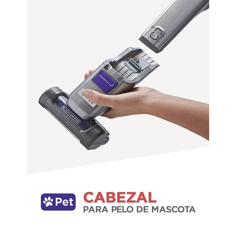 Aspiradora de Mano Inalámbrica 2 Velocidades HHVJ315JDP27-B3 BLACK+DECKER