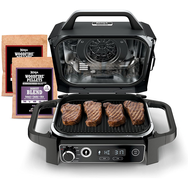 Parrilla y Ahumador para Exterior OG701 Ninja