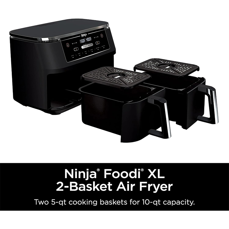 Air Fryer Doble Canasta 6 Funciones 10 Litros Ninja
