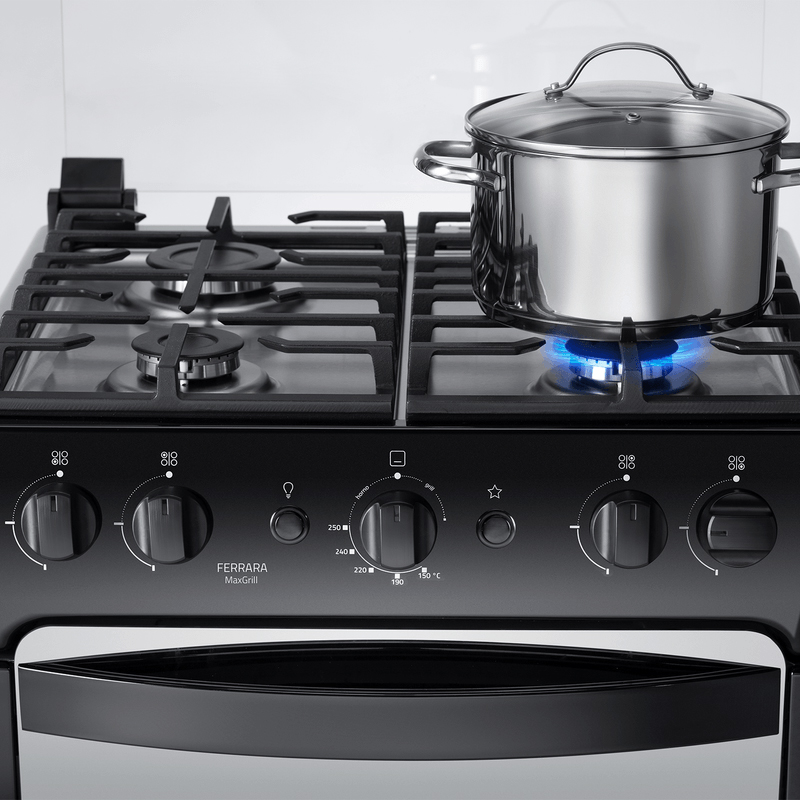COCINA A GAS FERRARA MAXGRILL ZAFIRO NE 6Q 30