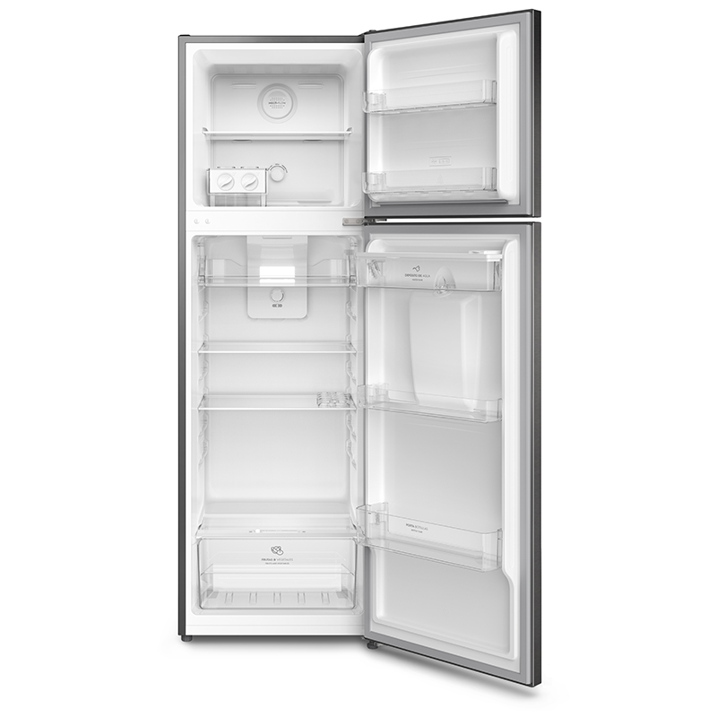REFRIGERADOR NO FROST TOP MOUNT ELECTROLUX INVERTER 251LITROS BLACK