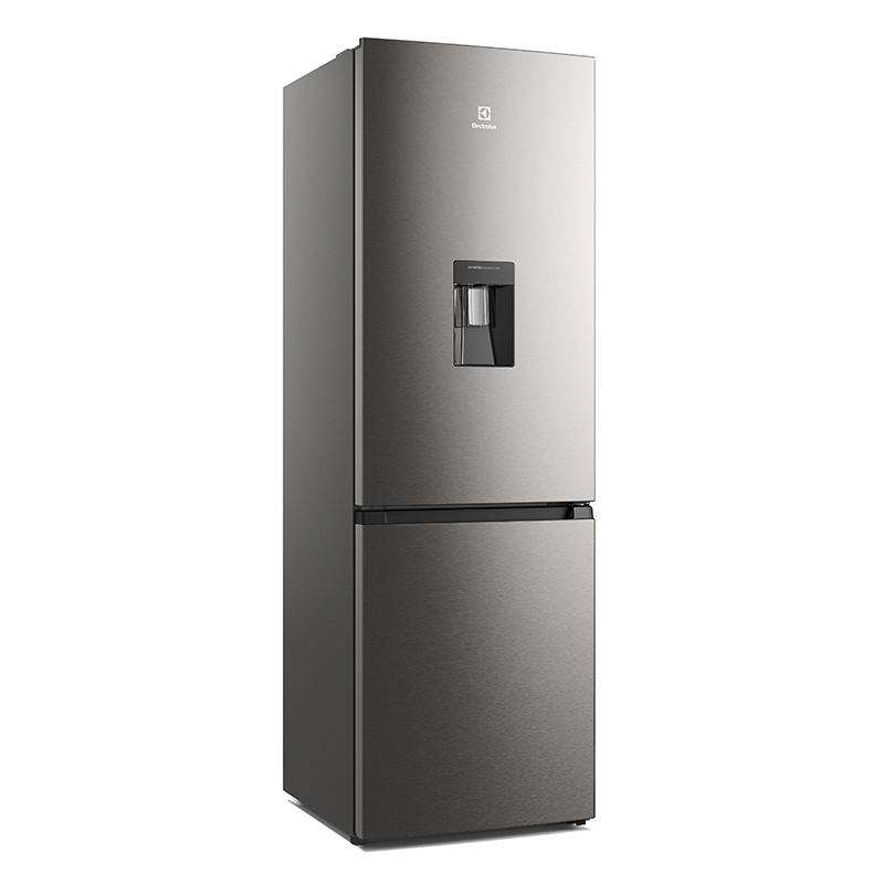Refrigerador No Frost Bottom Freezer Electrolux Inverter+Inteligencia Artificial 285 Litros Gris