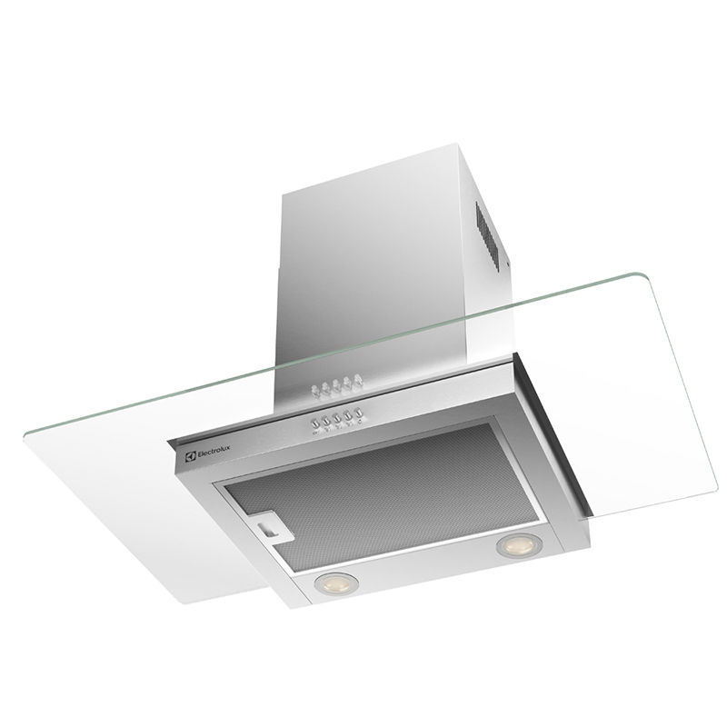 Campana empotrable CE9VX 90cm vidrio/Silver Electrolux