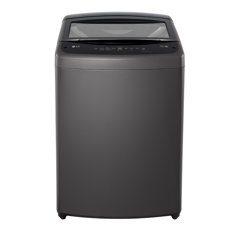 Lavadora LG Carga Superior Smart Inverter con LG TurboDrum 19Kg – Gris 