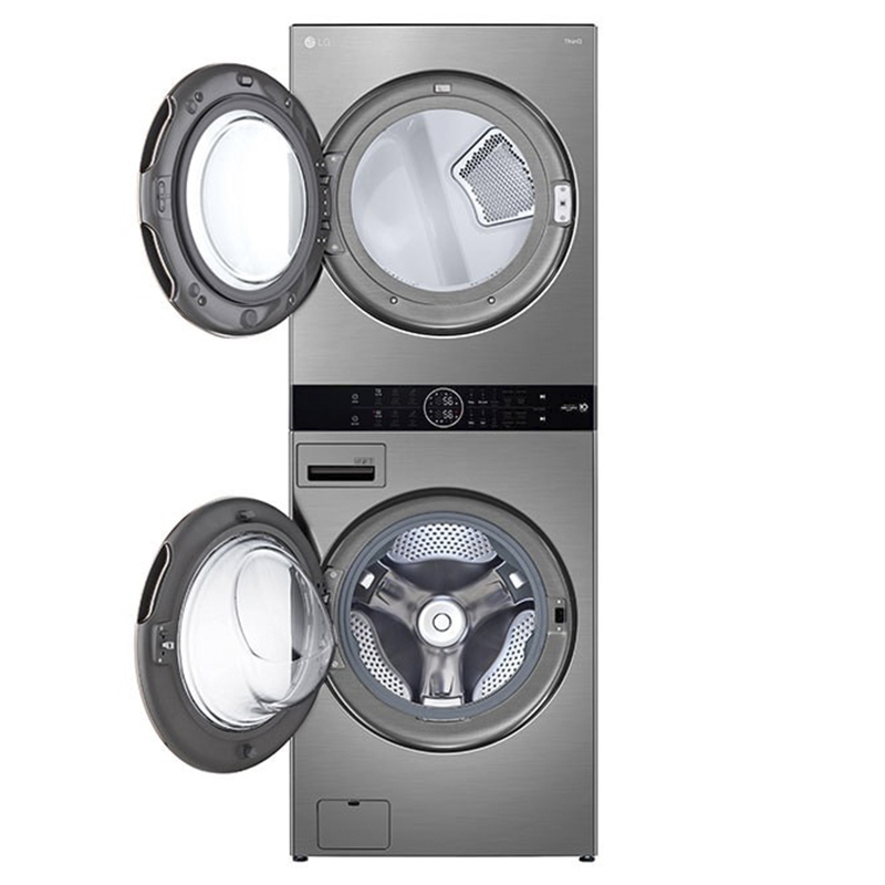 Torre Lavado Elect 22kg Turbo Wash Silver LG