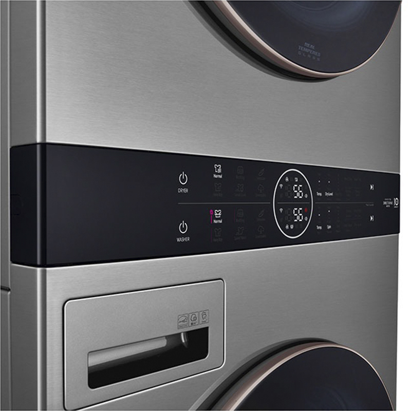 Torre Lavado Elect 22kg Turbo Wash Silver LG