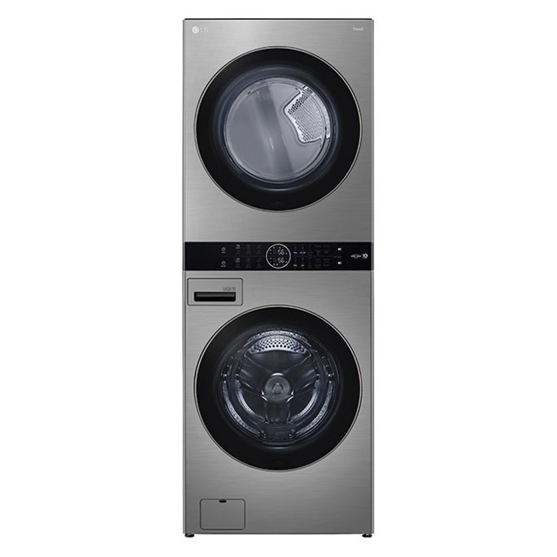 Torre de lavado WashTower LG Carga Frontal Inverter con Inteligencia Artificial y Conectividad LG ThinQ 22Kg