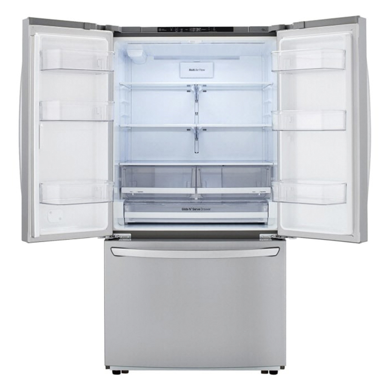 Refrigeradora French Door 695L Door Cooling Smart Inverter ThinQ Stainlees Steel LG