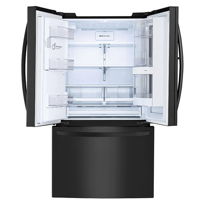 Refrigeradora 793lt French Door InstaView Multi Air Flow  DoorCooling ThinQ Negro Mate LG