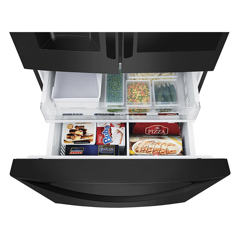 Refrigeradora 793lt French Door InstaView Multi Air Flow  DoorCooling ThinQ Negro Mate LG
