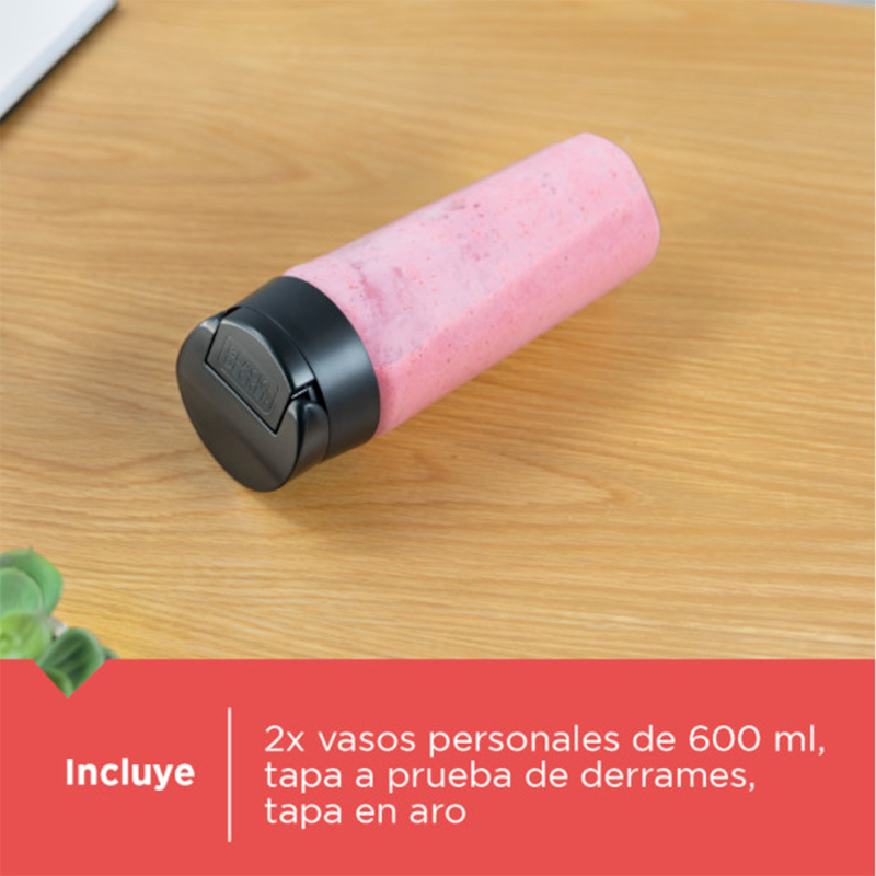 Licuadora Personal Ice Crush de 300W Negro Black&Decker 