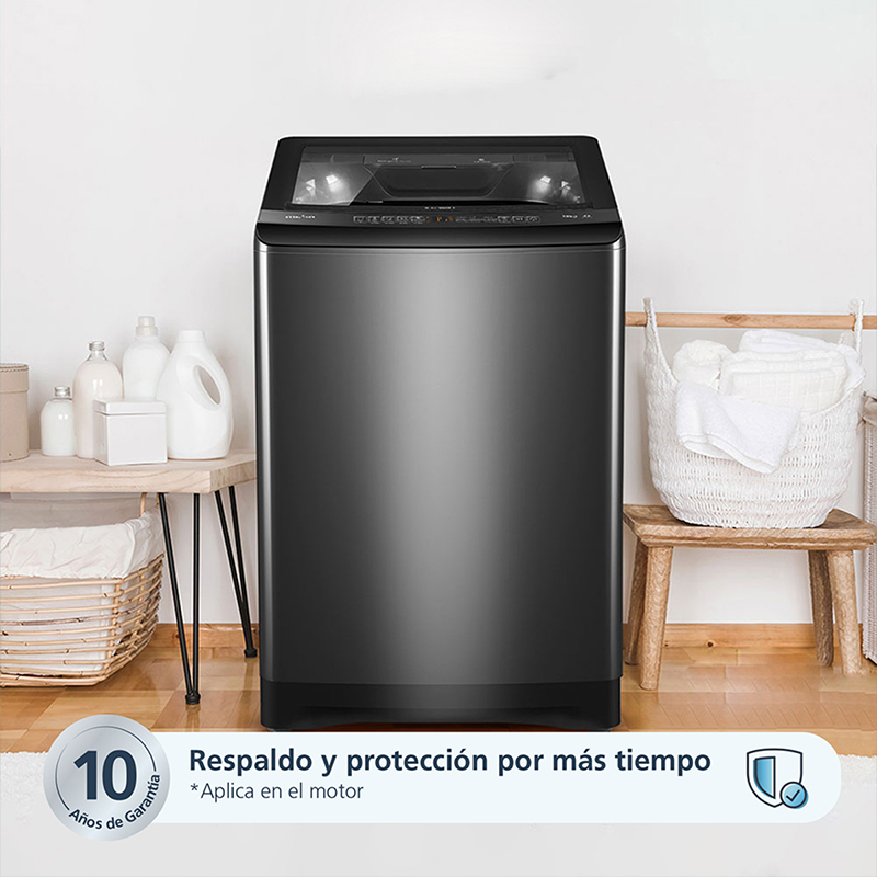 Lavadora Automática Digital 17 Kg Diamond Gray Mabe
