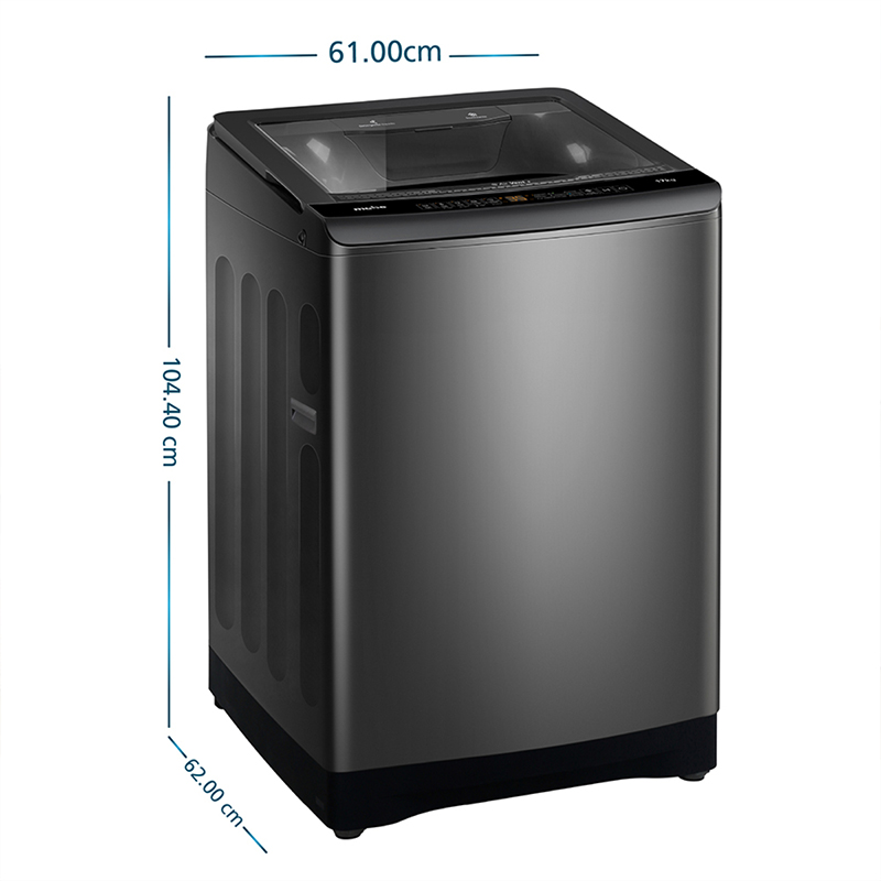 Lavadora Automática Digital 17 Kg Diamond Gray Mabe