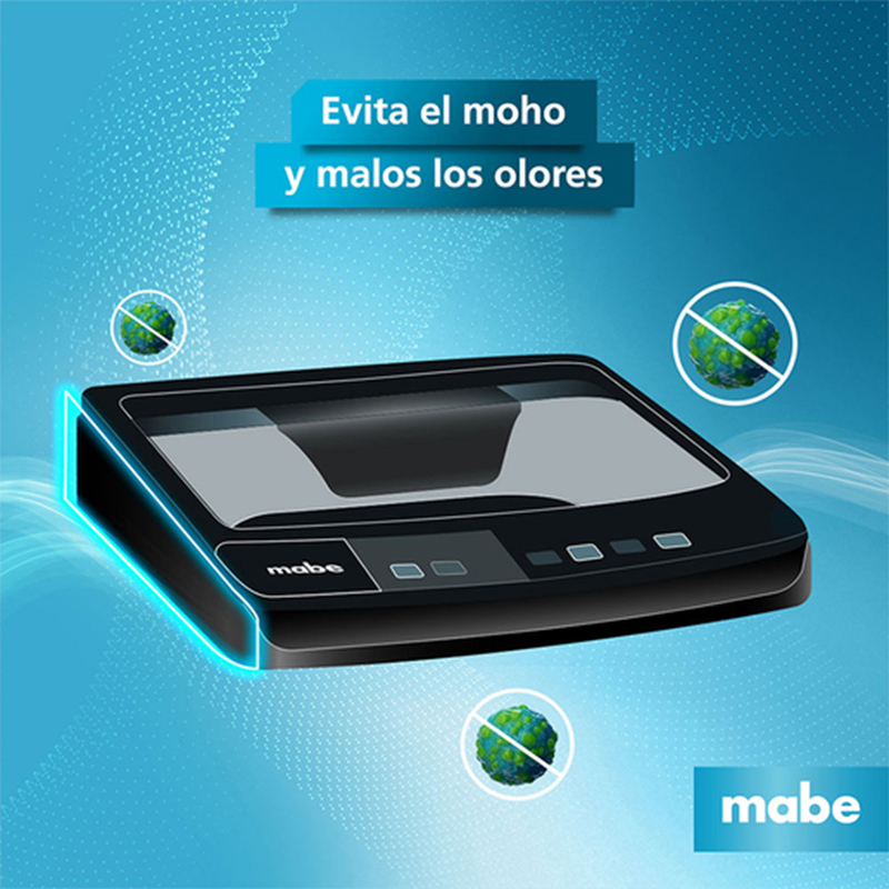 Lavadora Automática Digital 17 Kg Diamond Gray Mabe