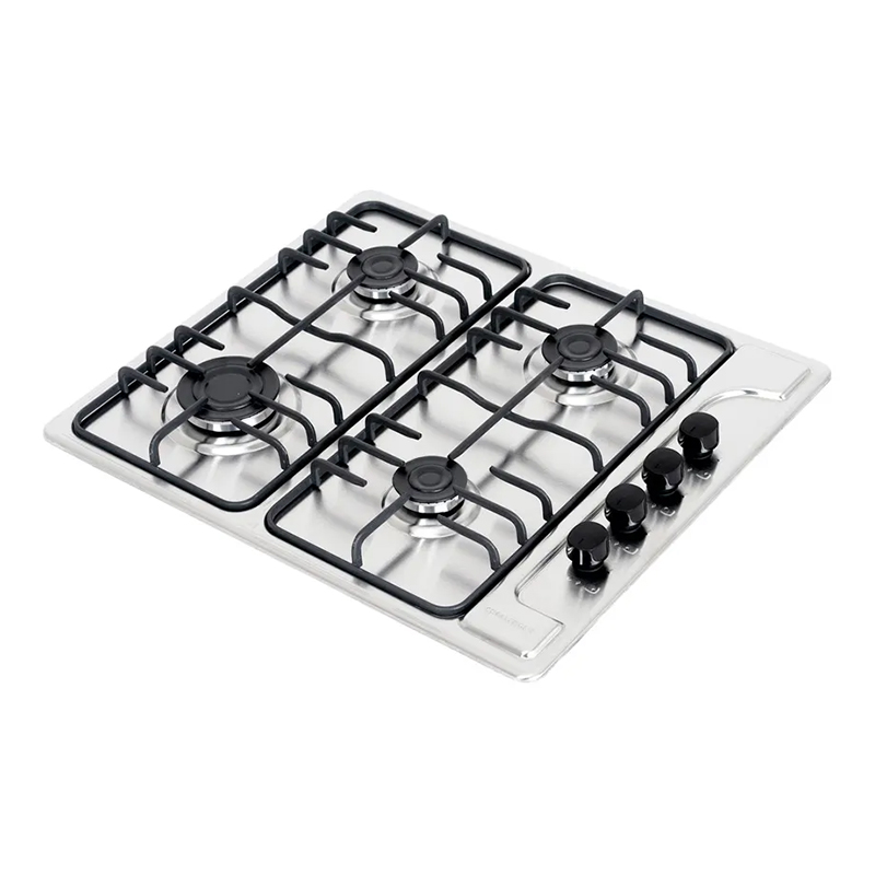 Cocina Inoxidable de 4 Quemadores a Gas Challenger 