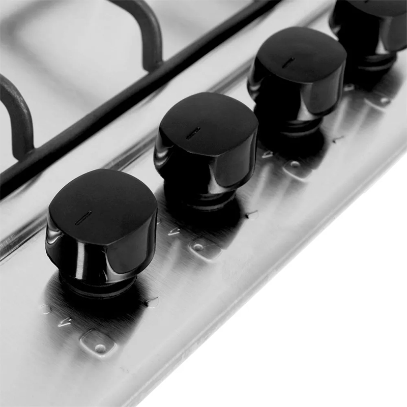 Cocina Inoxidable de 4 Quemadores a Gas Challenger 