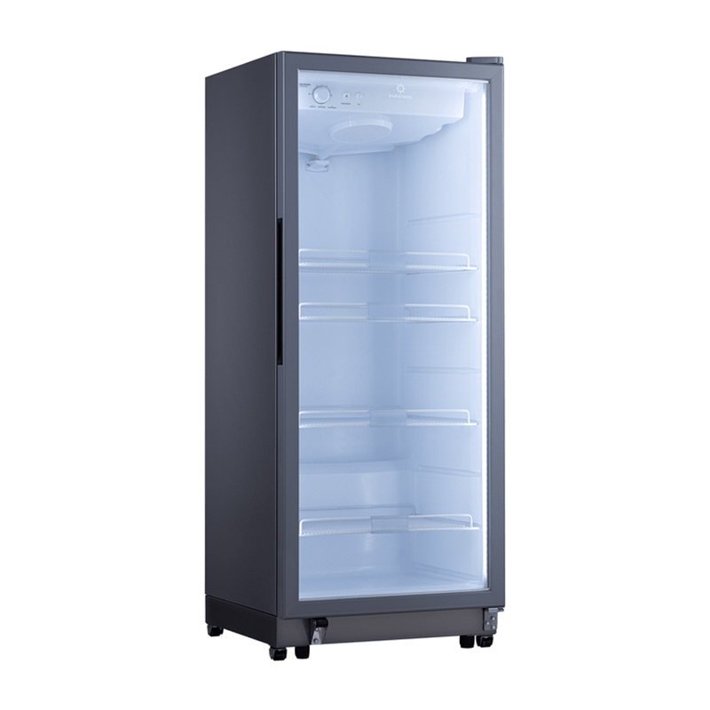 Vitrina 285 Litros VFV-400 Gris Indurama