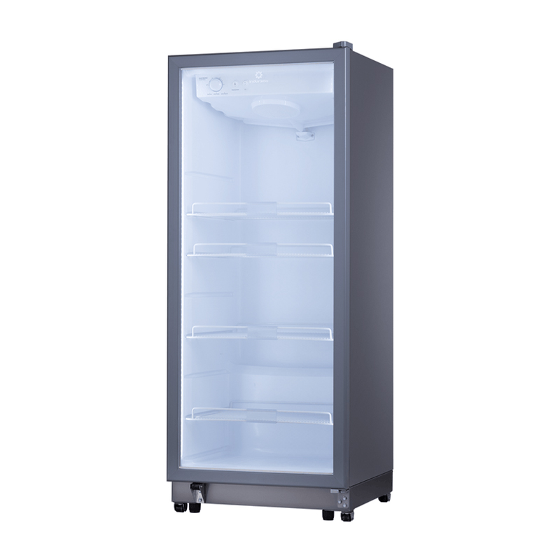 Vitrina 285 Litros VFV-400 Gris Indurama