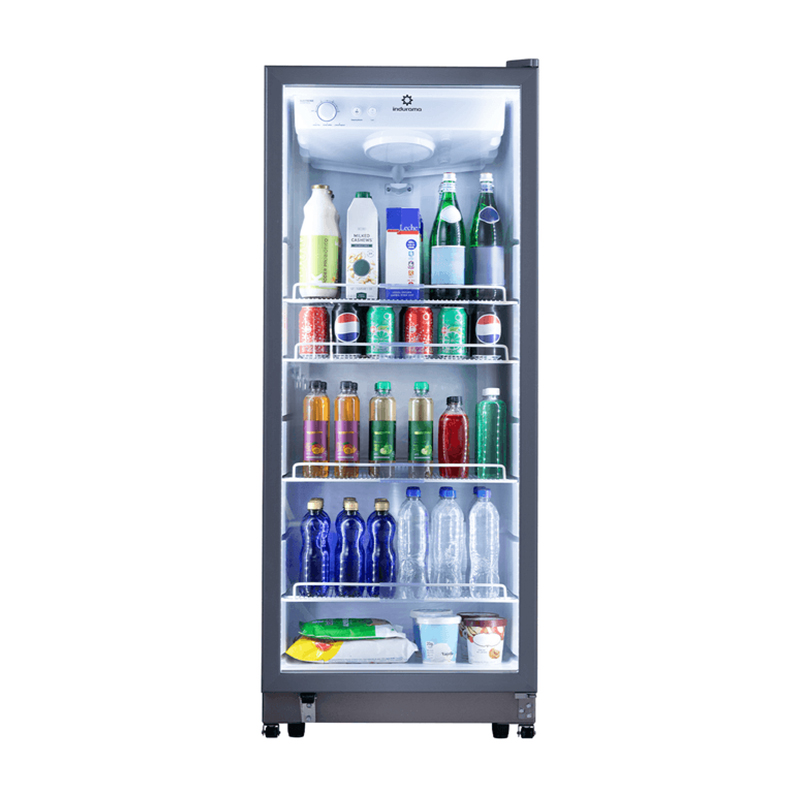 Vitrina 285 Litros VFV-400 Gris Indurama