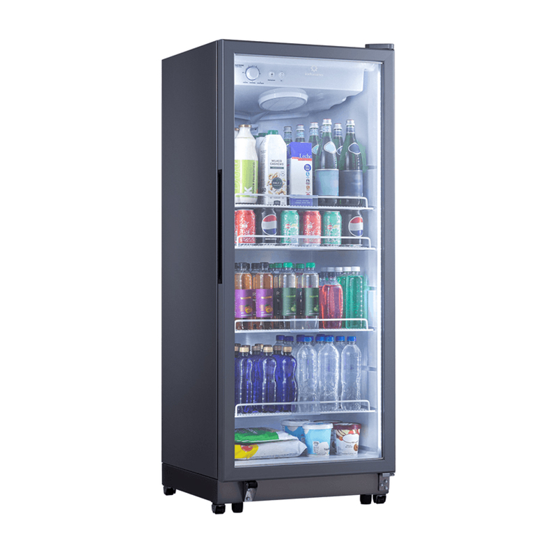 Vitrina 285 Litros VFV-400 Gris Indurama