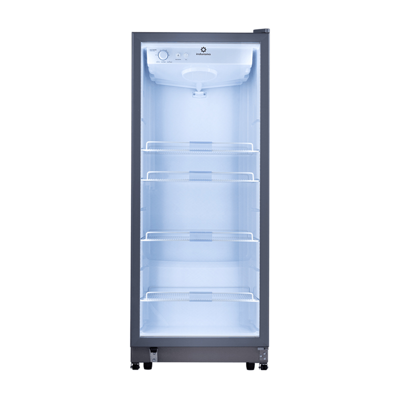 Vitrina 285 Litros VFV-400 Gris Indurama