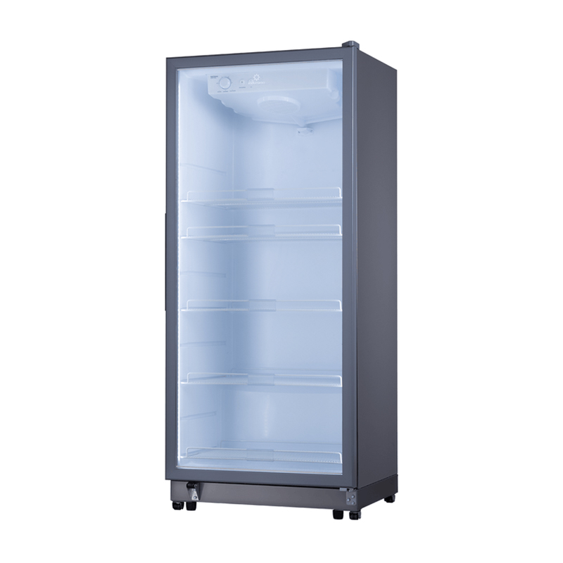Vitrina 410 Litros VFV-520 Gris Indurama 
