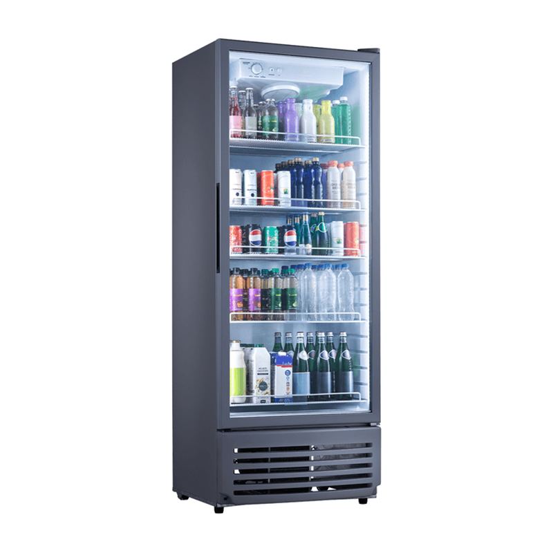 Vitrina 440 Litros VFV-520 Large Gris Indurama