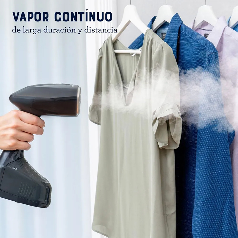 Plancha Steamer Portatil de 60W Negro Oster