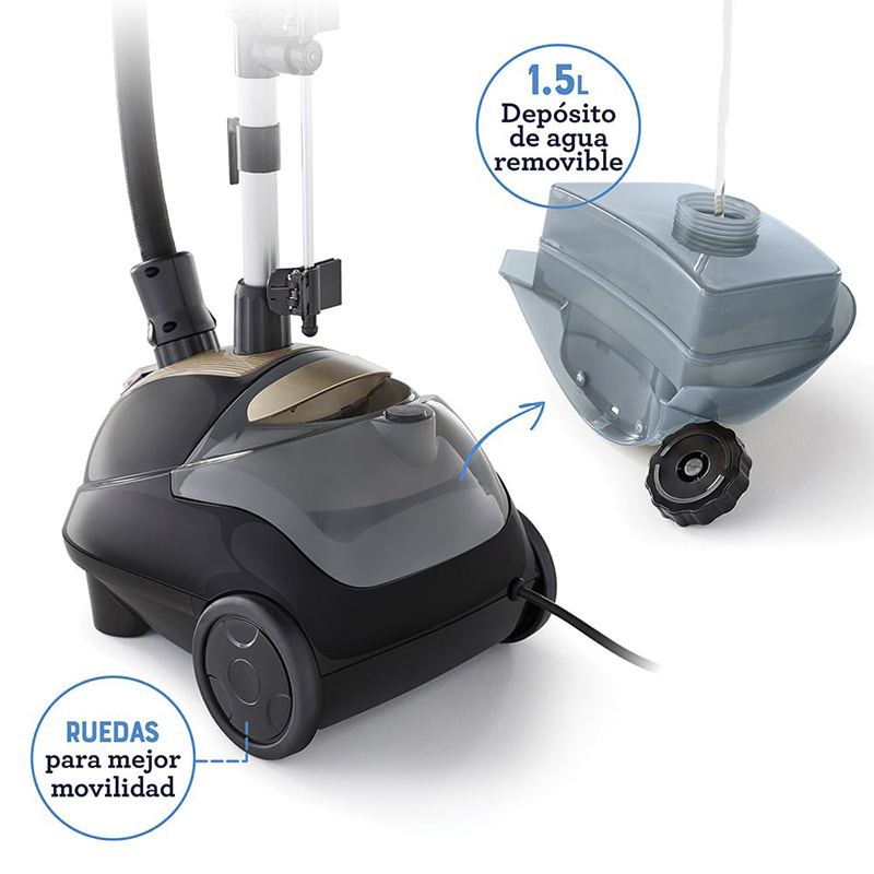 Plancha Vapor Steamer 1.5 lt 1600w Oster