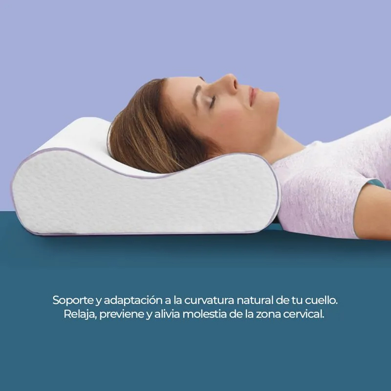 Almohada Calm Lavanda Cervical 60x40cm