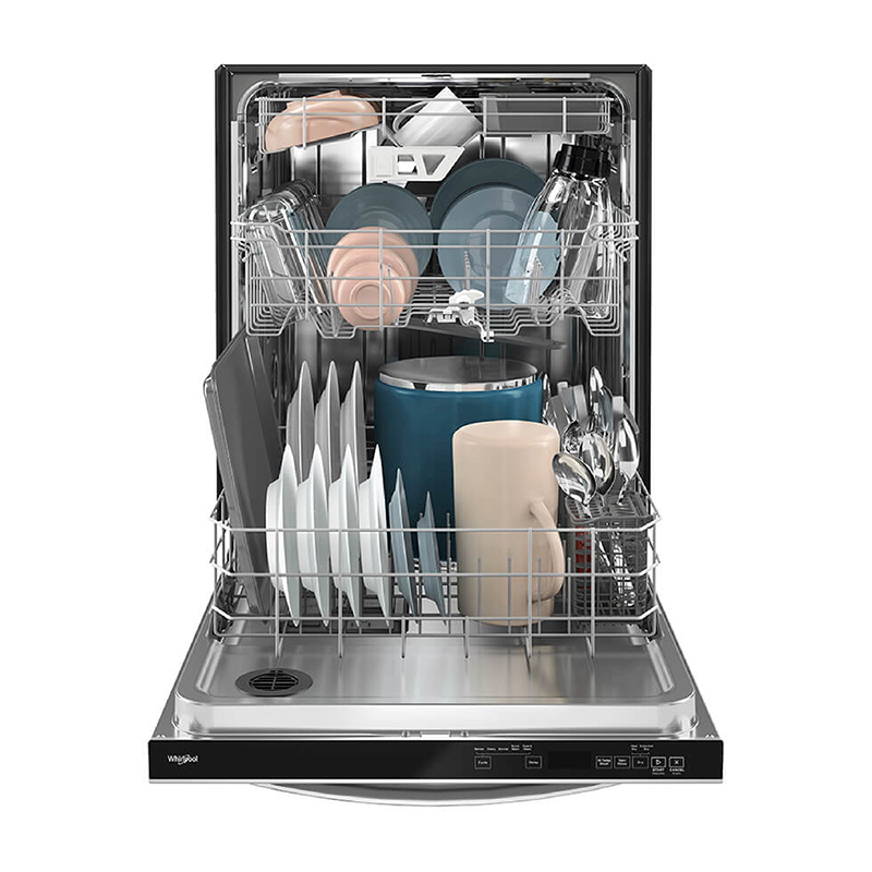 Lavavajilla 75PZ Gris Acero Inoxidable Whirlpool