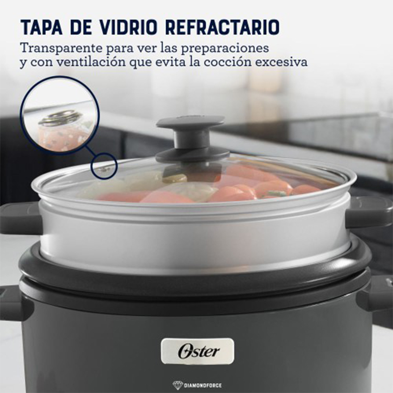 Olla Arrocera 1700w 2.2 LT 3 en 1 Oster
