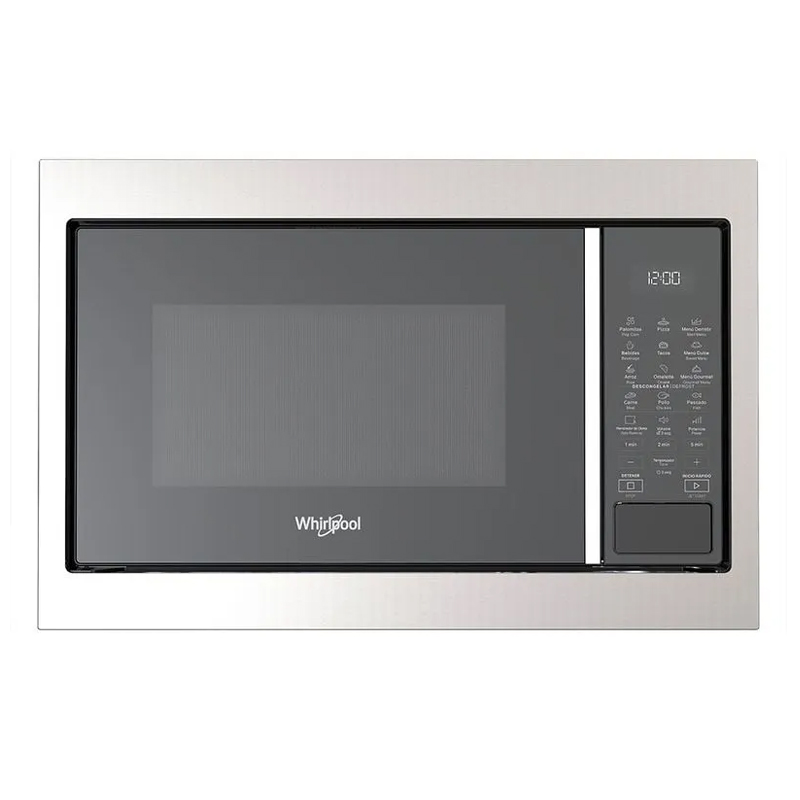 Microondas 30lt Trim Kit Silver Whirlpool