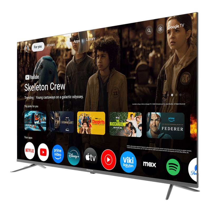 Televisor 65" UHD Google Tv 5.0 Indurama  