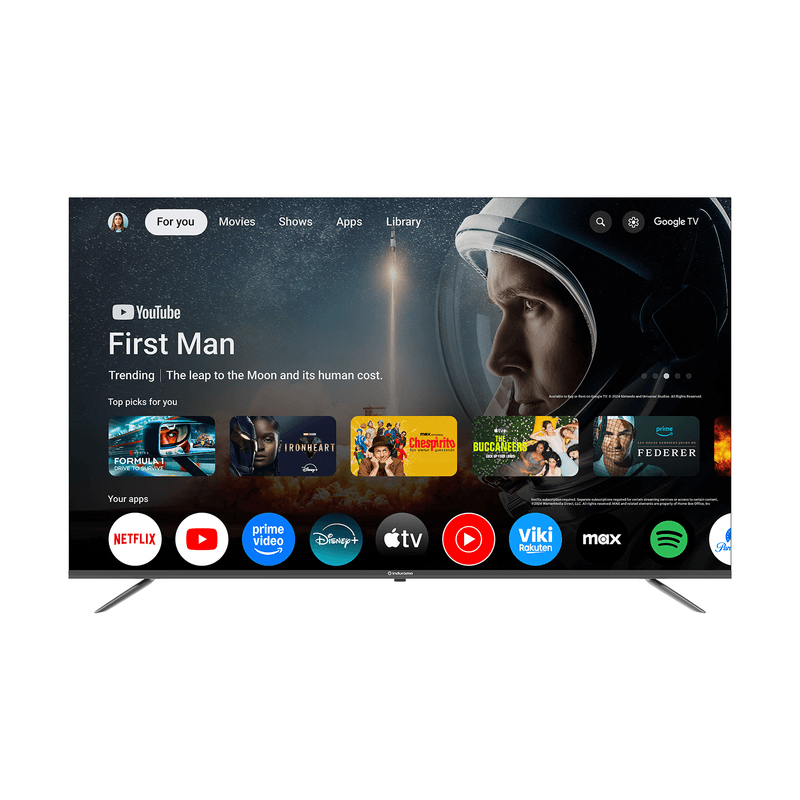 Televisor Qled 65" Google TV 5.0 Indurama 