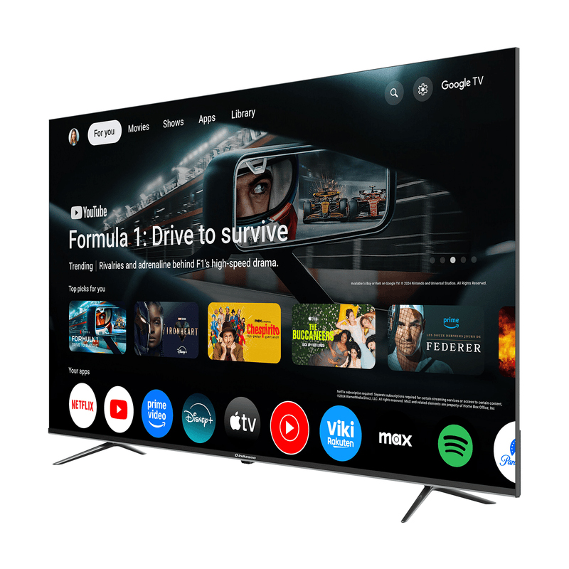 Televisor 75" Google Tv 5.0 Indurama 