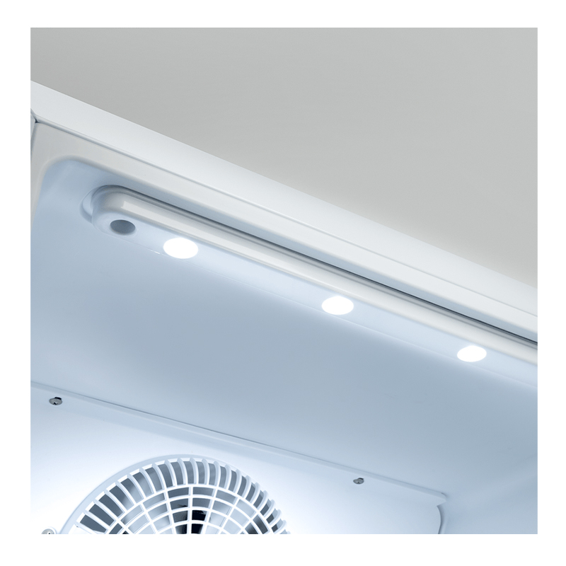 Vitrina Vfv215 Escandinava Blanca Indurama 