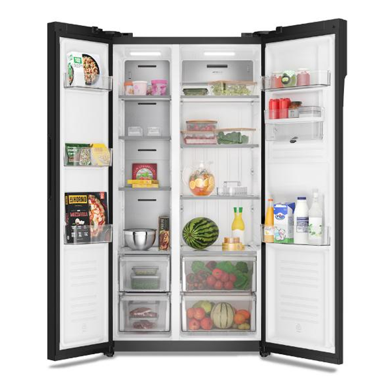 Refrigerador Side by Side Inverter 522 L No Frost Negro Electrolux 