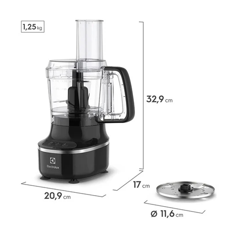 Multiprocesador Compacto 3 en 1 Electrolux 