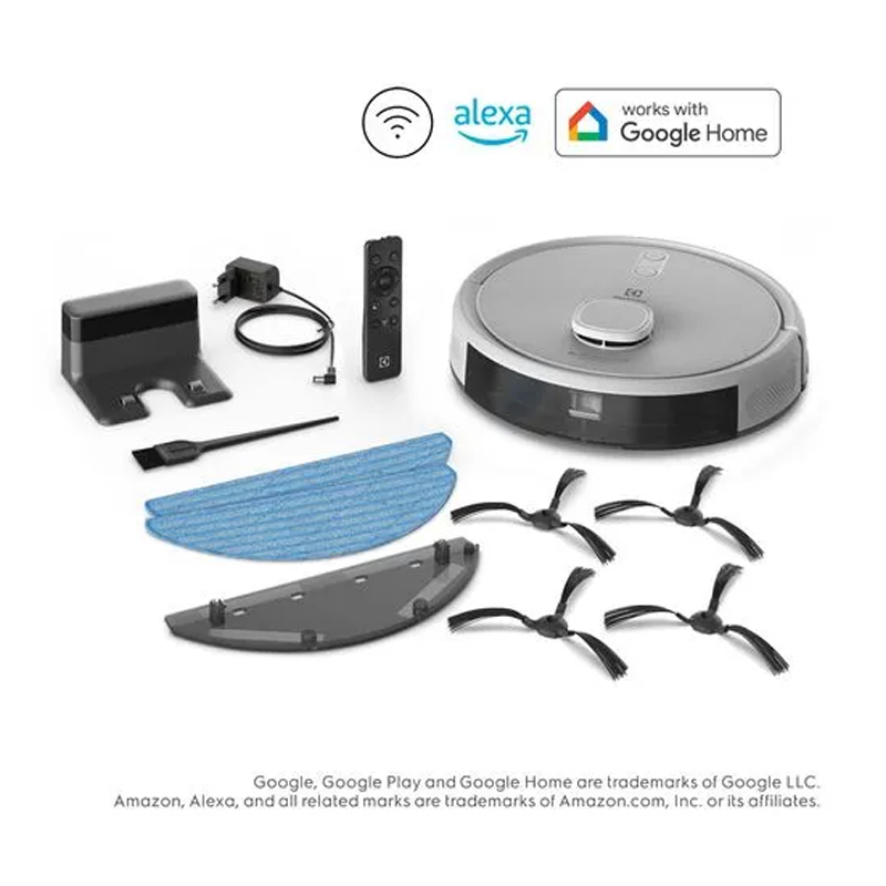 Aspiradora Robot Wifi 4 en 1 Electrolux 