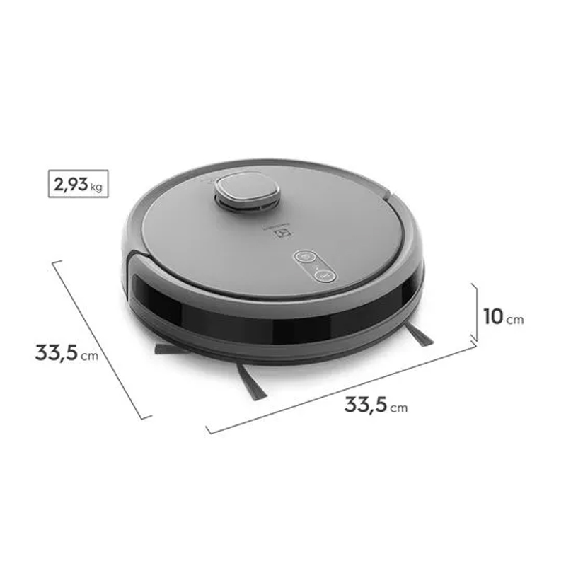 Aspiradora Robot 4 en 1 Wifi con Base de Auto Vaciado Electrolux 