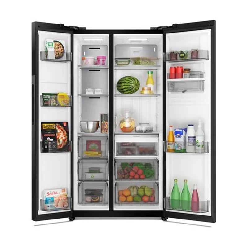 Refrigerador Side by Side Inverter No Frost 611LT Negro Electrolux 