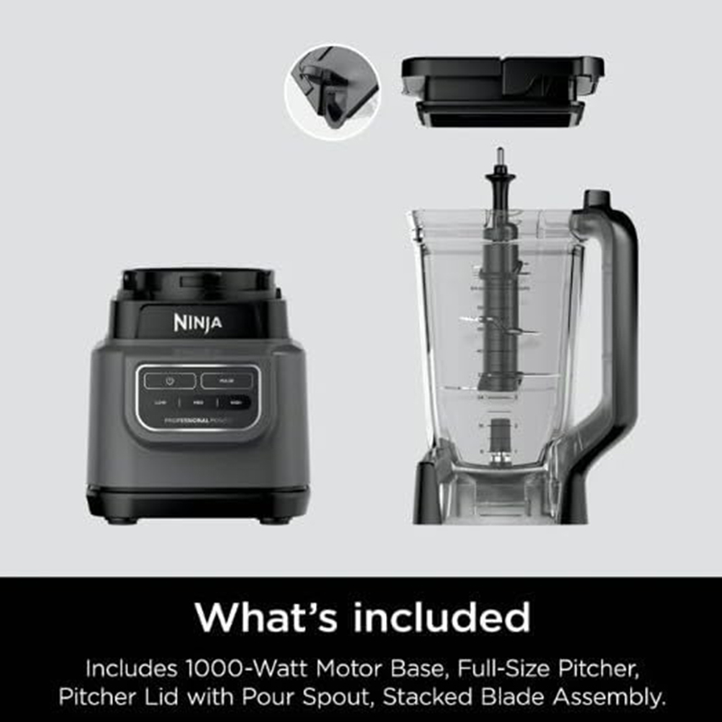 Licuadora 2.13LT 1000W BE200LA Gris Ninja