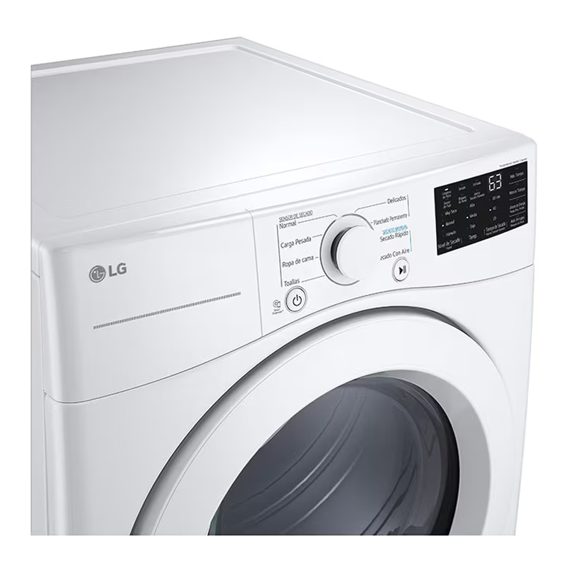Secadora Eléctrica Carga Frontal Smart Diagnosis 25KG Blanca LG