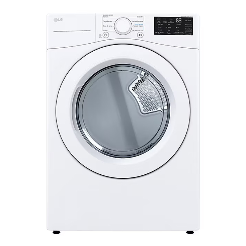 Secadora Eléctrica Carga Frontal Smart Diagnosis 25KG Blanca LG