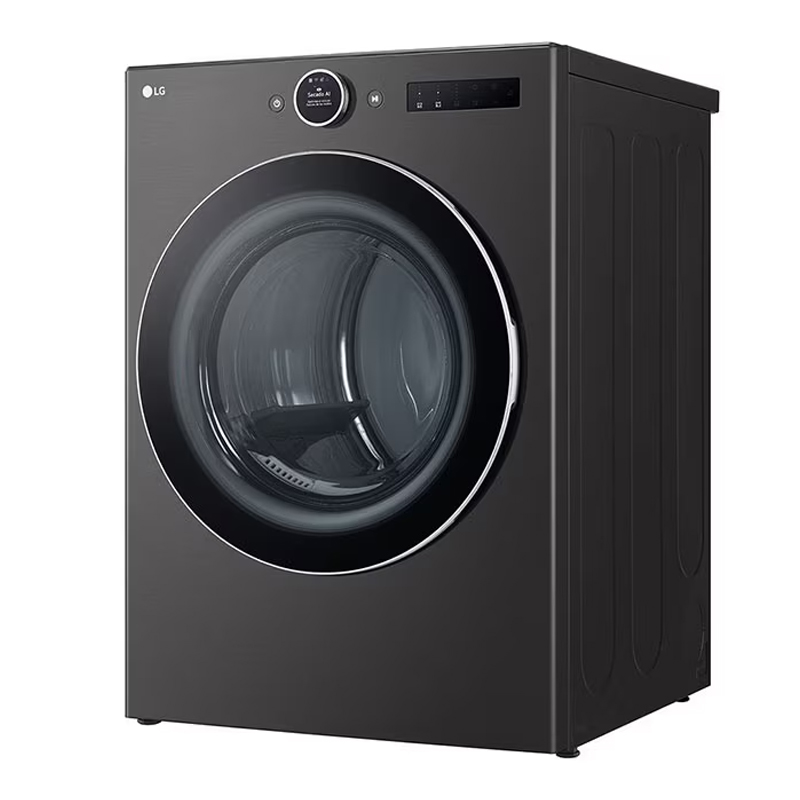Secadora Eléctrica 23KG Turbosteam Carga Frontal Negro LG