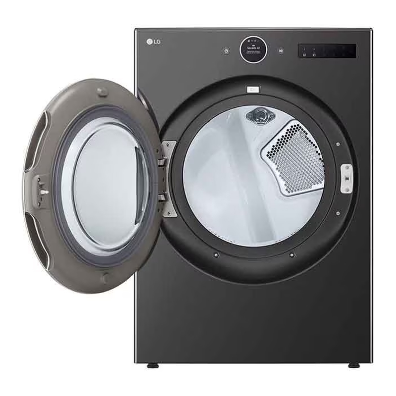 Secadora Eléctrica 23KG Turbosteam Carga Frontal Negro LG