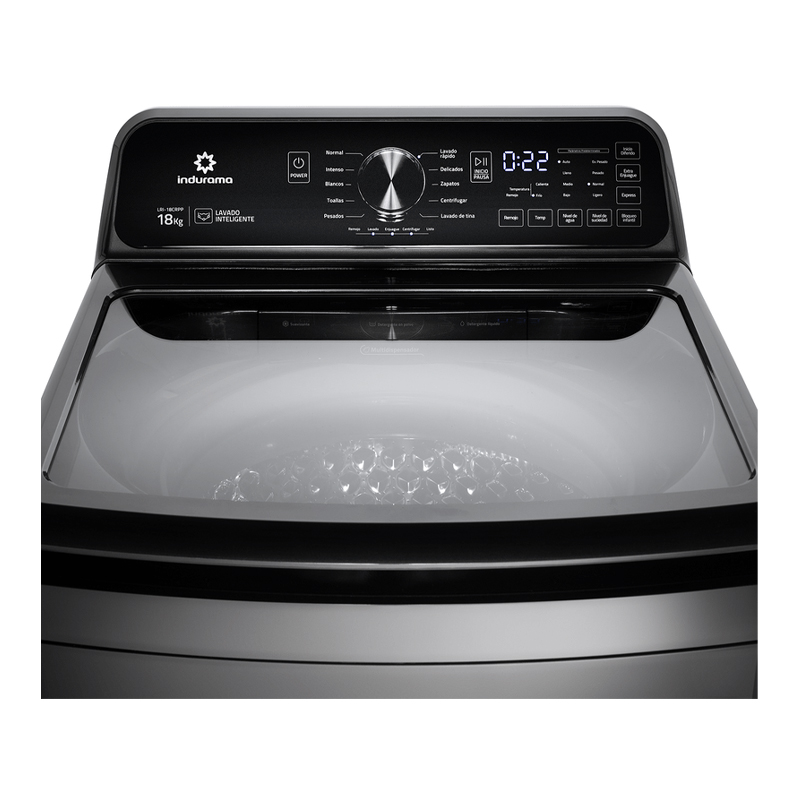 Lavadora Automática LRI-18CRPP TITAN Indurama