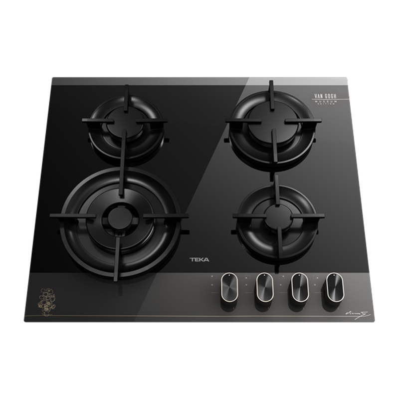 Cocina a Gas GBC64 V-GOH  60cm con 4 Zonas de Cocinado Teka